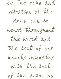 Hand Drum Quote
